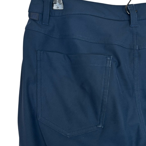 Lululemon Size 32 ABC Slim-Fit 5 Pocket Pant 32" L Warpstreme Iron Blue Navy - Picture 7 of 10